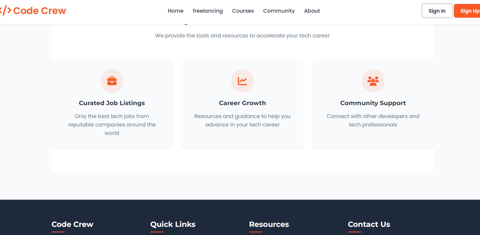 Code Crew Developer Community