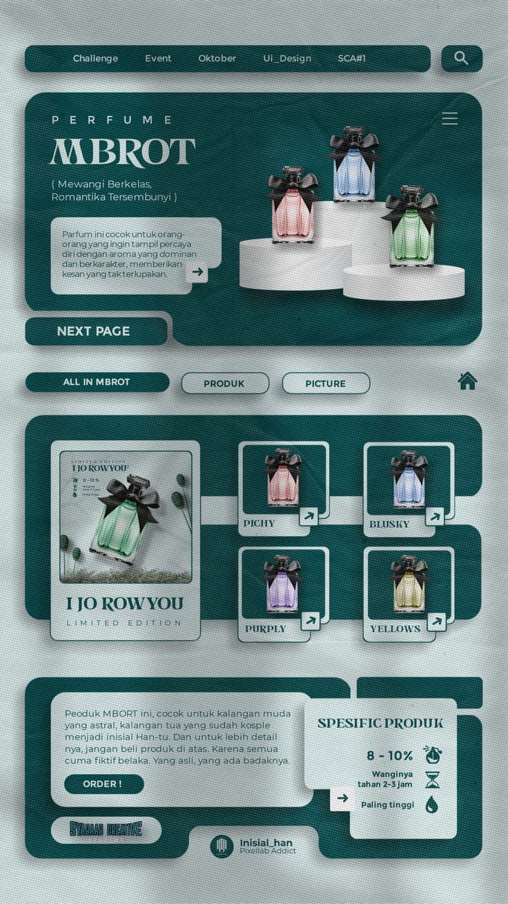 Template Website Example